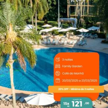 Comprar o produto de Ofertas Exclusivas para o Vivaz Cataratas Hotel Resort em Foz do Iguaçu - PR com a Blend Way Viagens em Mineiros! em Ofertas: Hotéis e Viagens pela empresa Blend Way Viagens em Mineiros, GO por Solutudo