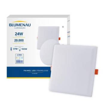 Comprar o produto de Painel de LED 24W Borda Infinita – Iluminação Moderna e Eficiente em Tucuruí, PA em Materiais Elétricos em Tucuruí, PA por Solutudo Comprar o produto de Painel de LED 24W Borda Infinita – Iluminação Moderna e Eficiente em Tucuruí, PA em Materiais Elétricos em Tucuruí, PA por Solutudo