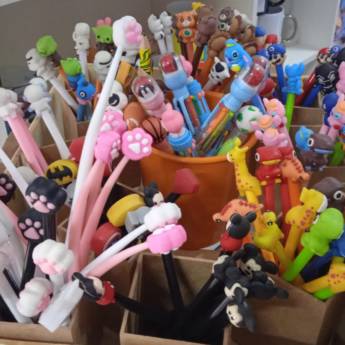 Comprar o produto de Caneta de Personagem – Criatividade e Diversão em São Paulo, SP em Canetas, Lápis e Afins em São Paulo, SP por Solutudo