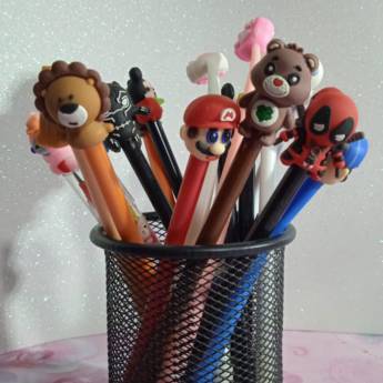 Comprar o produto de Caneta de Personagem – Criatividade e Diversão em São Paulo, SP em Canetas, Lápis e Afins em São Paulo, SP por Solutudo