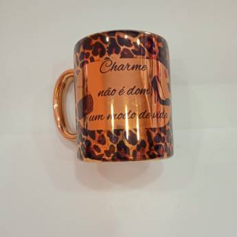 Comprar o produto de Caneca Espelhada Personalizada – Sofisticação e Exclusividade em São Paulo, SP em Personalizados em São Paulo, SP por Solutudo