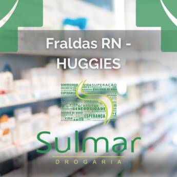 Comprar o produto de Fraldas RN da HUGGIES em Itapetininga em Fraldas e Bolsas de Bebê em Itapetininga, SP por Solutudo