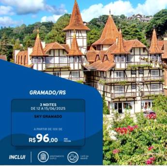 Comprar o produto de Gramado te espera com promoções imperdíveis! Viagem dos sonhos por preços incríveis em Ofertas: Hotéis e Viagens pela empresa Blend Way Viagens em Mineiros, GO por Solutudo