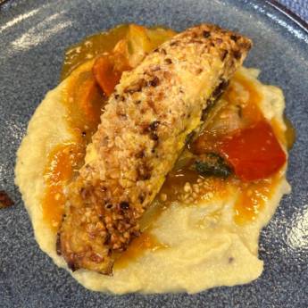 Comprar o produto de Salmão na castanha de caju em Peixes em Bauru, SP por Solutudo