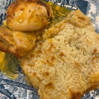 Comprar o produto de Escondidinho de purê de batata doce com frango em Frango em Bauru, SP por Solutudo