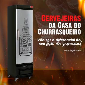 Comprar o produto de Cervejeira Residencial – Cerveja Sempre Gelada no Santa Bárbara Resort Residence, SP em Kits de Churrasco e Utensílios pela empresa Casa do Churrasqueiro Espaço Gourmet em Santa Bárbara Resort Residence, SP por Solutudo