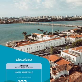 Comprar o produto de Descubra São Luís: A Magia do Maranhão com a Blend Way Viagens em Mineiros em Ofertas: Hotéis e Viagens pela empresa Blend Way Viagens em Mineiros, GO por Solutudo