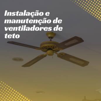 Comprar o produto de Instalação e manutenção de ventiladores de teto em Itapetininga em Instalações - Reparos em Itapetininga, SP por Solutudo