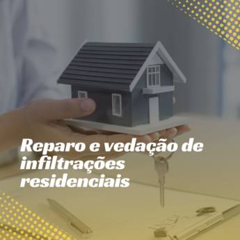 Comprar o produto de Reparo e vedação de infiltrações residenciais em Itapetininga em Instalações - Reparos em Itapetininga, SP por Solutudo