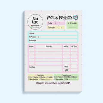 Comprar o produto de Blocos Personalizados – Organização e Profissionalismo em São Manuel em Gráficas em São Manuel, SP por Solutudo