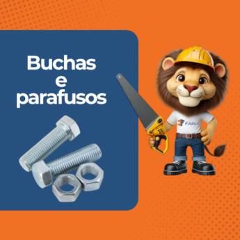Comprar o produto de Buchas e Parafusos em Itapetininga em Ferramentas pela empresa Comercial Faria - Materiais Elétricos e Hidráulicos em Itapetininga, SP por Solutudo
