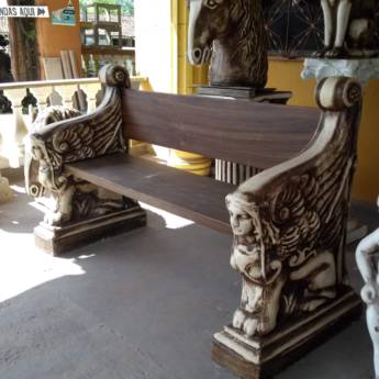 Comprar o produto de Banco de Concreto - Preart Comércio de Premoldados & Artes, Belém, PA em Artefatos de Cimento em Belém, PA por Solutudo