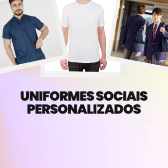 Comprar o produto de Uniformes sociais personalizados para escritórios e comércio em Itapetininga em Uniformes em Itapetininga, SP por Solutudo