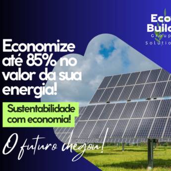 Comprar o produto de Energia Solar – Economia e Sustentabilidade no Santa Bárbara Resort Residence, SP em Tijolos Ecológicos em Santa Bárbara Resort Residence, SP por Solutudo