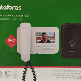 Comprar o produto de Vídeo Porteiro Intelbras – Mais segurança e praticidade para sua residência ou empresa em São Manuel, SP em Alarmes e Câmeras em São Manuel, SP por Solutudo