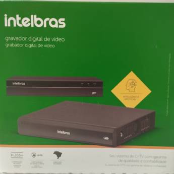 Comprar o produto de Gravadores de Imagem Intelbras – Monitoramento completo com alta performance em São Manuel, SP em Alarmes e Câmeras em São Manuel, SP por Solutudo
