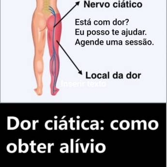 Comprar o produto de Está com Dor Ciática? Eu posso te ajudar! em Massoterapeutas em Ourinhos, SP por Solutudo