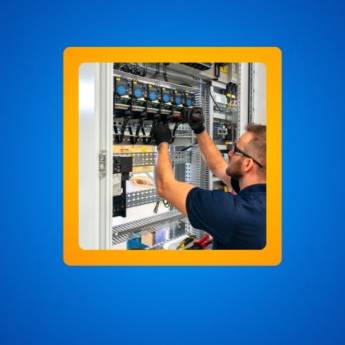 Comprar o produto de Montagem de quadros elétricos  em Eletricistas em Botucatu, SP por Solutudo