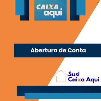 Comprar o produto de Abertura de Conta na Caixa Econômica Federal de Itapetininga e Tatuí em Bancos em Itapetininga, SP por Solutudo