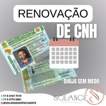 Comprar o produto de Renovação de CNH Vencida com Suporte Completo – Ninho Verde II Eco Residence, SP em Despachantes em Ninho Verde II Eco Residence, SP por Solutudo