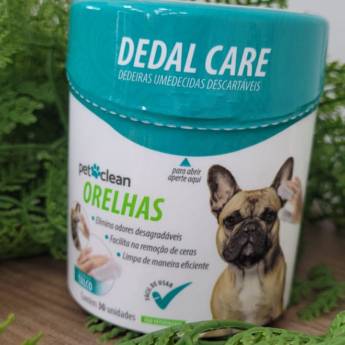 Comprar o produto de Dedal Care Orelhas Pet Clean com Limpeza Segura – Lençóis Paulista, SP em Linha Pet em Lençóis Paulista, SP por Solutudo