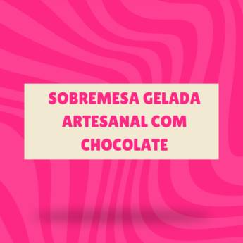 Comprar o produto de Sobremesa gelada artesanal com chocolate em Itapetininga em Sorvetes em Itapetininga, SP por Solutudo