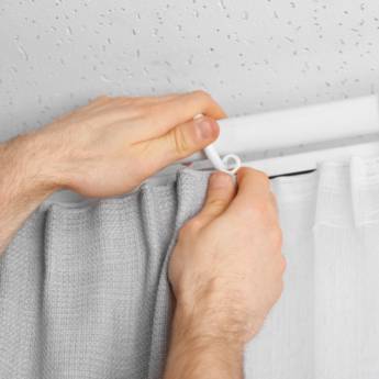 Comprar o produto de Instalação de cortinas  em Cortinas em Botucatu, SP por Solutudo