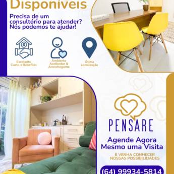 Comprar o produto de Salas Disponíveis na Pensare em Aluguel - Outros Imóveis em Mineiros, GO por Solutudo