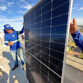 Comprar o produto de Manutenção de Painéis Solares no Noroeste (Brasília) - Efeito Solar em Energia Solar em Brasília, DF por Solutudo