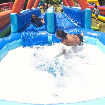 Comprar o produto de Slide Capy Race – Aluguel de Brinquedos em Ribeirão Preto em Aluguel de Brinquedos em Ribeirão Preto, SP por Solutudo