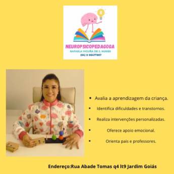 Comprar o produto de Rafaela Vicunã - Neuropsicopedagoga em Neuropsicopedagogia em Mineiros, GO por Solutudo