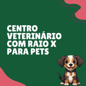 Comprar o produto de centro veterinário com raio X para pets em Itapetininga em Veterinário em Itapetininga, SP por Solutudo
