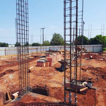 Comprar o produto de Obra EP 12 Santa Cristina 1: início da superestrutura com qualidade garantida em Construtoras em Ninho Verde II Eco Residence, SP por Solutudo