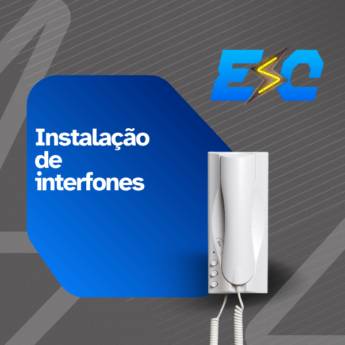 Comprar o produto de Instalação de Interfones em Itapetininga em Eletricistas em Itapetininga, SP por Solutudo
