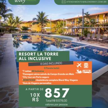 Comprar o produto de Viva dias inesquecíveis no Resort La Torre com a Blend Way Viagens em Ofertas: Hotéis e Viagens em Mineiros, GO por Solutudo Comprar o produto de Viva dias inesquecíveis no Resort La Torre com a Blend Way Viagens em Ofertas: Hotéis e Viagens em Mineiros, GO por Solutudo