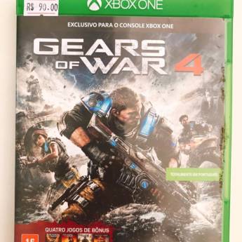 Comprar o produto de Gears of War 4 - Jogo para Xbox One em Xbox em Mineiros, GO por Solutudo