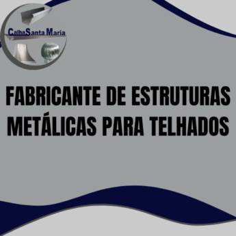 Comprar o produto de fabricante de estruturas metálicas para telhados em Itapetininga em Serralherias - Estruturas em Itapetininga, SP por Solutudo