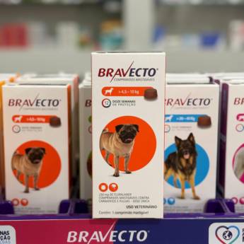 Comprar o produto de Antipulgas e carrapaticida BRAVECTO 4,5 a 10 KG - Melhor preço em Comprimidos Antipulgas em Mineiros, GO por Solutudo Comprar o produto de Antipulgas e carrapaticida BRAVECTO 4,5 a 10 KG - Melhor preço em Comprimidos Antipulgas em Mineiros, GO por Solutudo