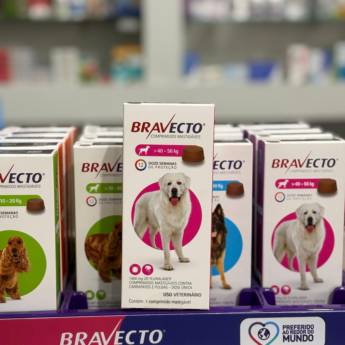 Comprar o produto de Antipulgas e carrapaticida BRAVECTO 40 a 56 KG - Melhor Preço em Comprimidos Antipulgas em Mineiros, GO por Solutudo Comprar o produto de Antipulgas e carrapaticida BRAVECTO 40 a 56 KG - Melhor Preço em Comprimidos Antipulgas em Mineiros, GO por Solutudo
