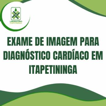 Comprar o produto de exame de imagem para diagnóstico cardíaco em Itapetininga em Exames de Imagem em Itapetininga, SP por Solutudo