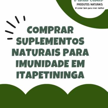 Comprar o produto de Comprar suplementos naturais para imunidade em Itapetininga em Suplementos  em Itapetininga, SP por Solutudo