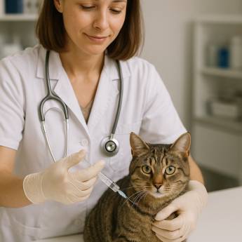 Comprar o produto de Vacinação Veterinária em Ourinhos – Proteção Consciente para seu Pet no Bicho da Gente em Clínicas de Vacinação em Ourinhos, SP por Solutudo