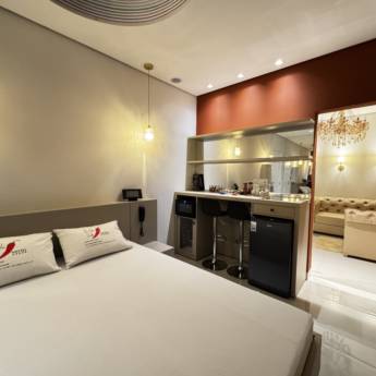 Comprar o produto de Suíte Imperial – Sofisticação, Tecnologia e Conforto Máximo em Cacoal em Motéis em Cacoal, RO por Solutudo