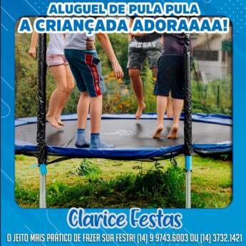 Comprar o produto de Aluguel de Pula-Pula em Avaré – Diversão Garantida para as Crianças em Aluguel de Brinquedos em Avaré, SP por Solutudo Comprar o produto de Aluguel de Pula-Pula em Avaré – Diversão Garantida para as Crianças em Aluguel de Brinquedos em Avaré, SP por Solutudo