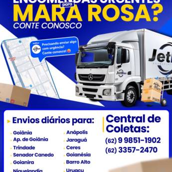 Comprar o produto de Encomendas Urgentes para Mara Rosa? Enviamos Todos os Dias! em Transportadoras em Uruaçu, GO por Solutudo