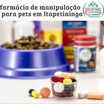 Comprar o produto de farmácia de manipulação para pets em Itapetininga em Farmácias Veterinárias pela empresa Coop Life Fórmulas - Farmácia de Manipulação em Itapetininga, SP por Solutudo