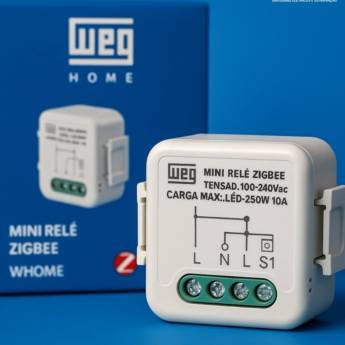 Comprar o produto de Automação Inteligente com Mini Relé Wi-Fi WEG – Tecnologia e Conforto em Riviera de Santa Cristina I em Materiais Elétricos em Riviera de Santa Cristina I, SP por Solutudo