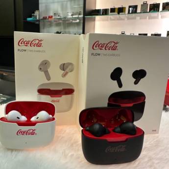 Comprar o produto de Fone Bluetooth - Edição Especial Coca Cola  em Fones de Ouvido em Mineiros, GO por Solutudo