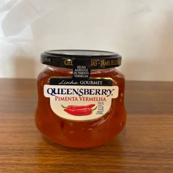Comprar o produto de Geleia Queensberry - Pimenta Vermelha 320g  em Geleias pela empresa Empório Primare Bebidas e Eventos - Loja 02 em Mineiros, GO por Solutudo