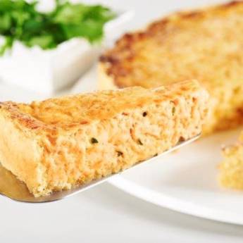 Comprar o produto de Torta de Liquidificador Frango com Requeijão • Quilo em Tortas em Atibaia, SP por Solutudo